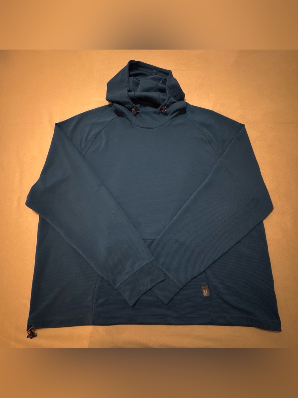 L.L. Bean Mens Ridge Technical Hoodie - Deep Teal